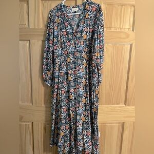 Universal Thread Button Down Midi Dress